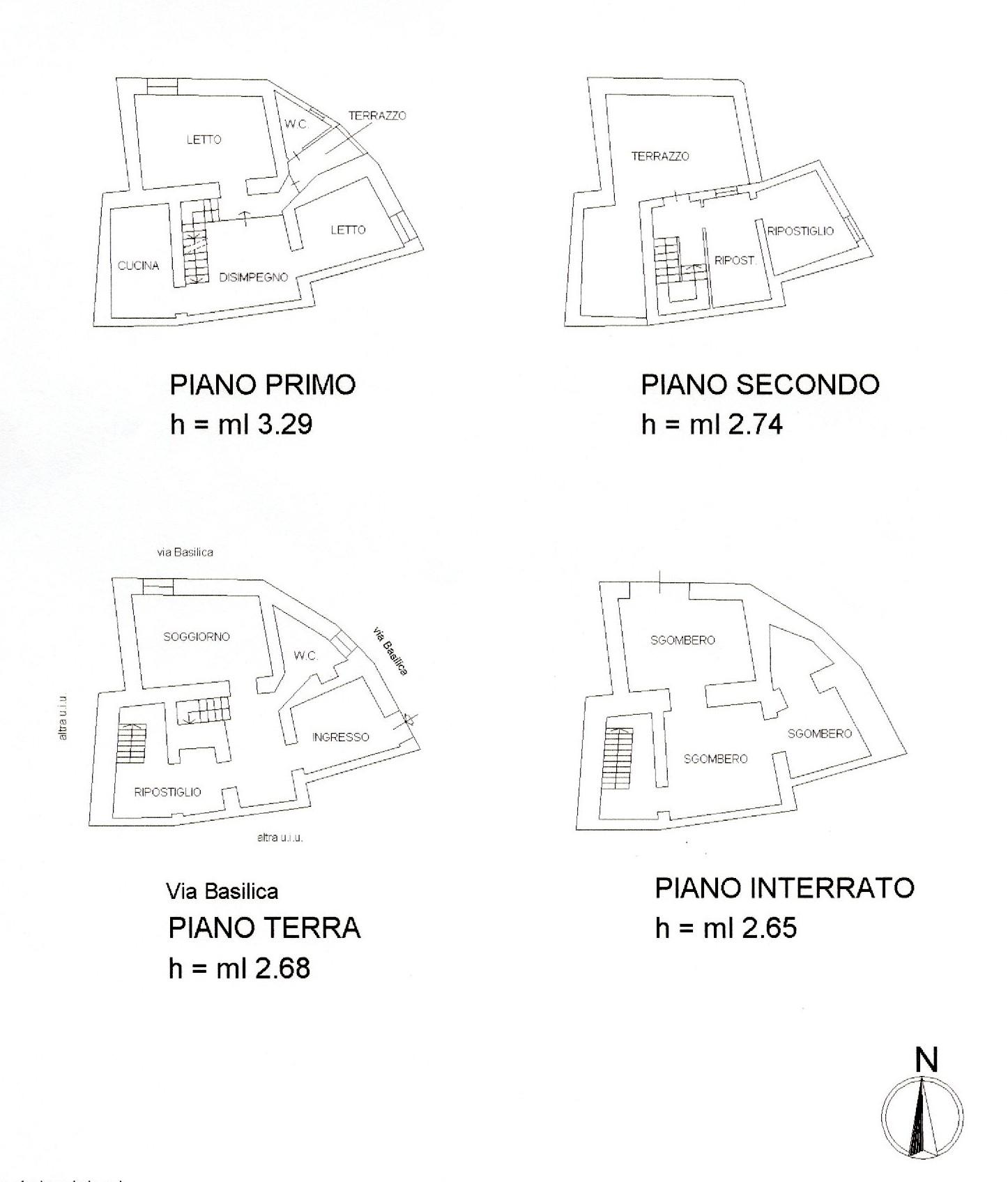 Otre 200mq di proprietà tra abitazione, terrazza, cantina, garage