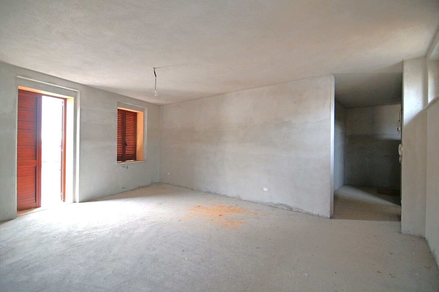 Appartamento trilocale in centro da ultimare