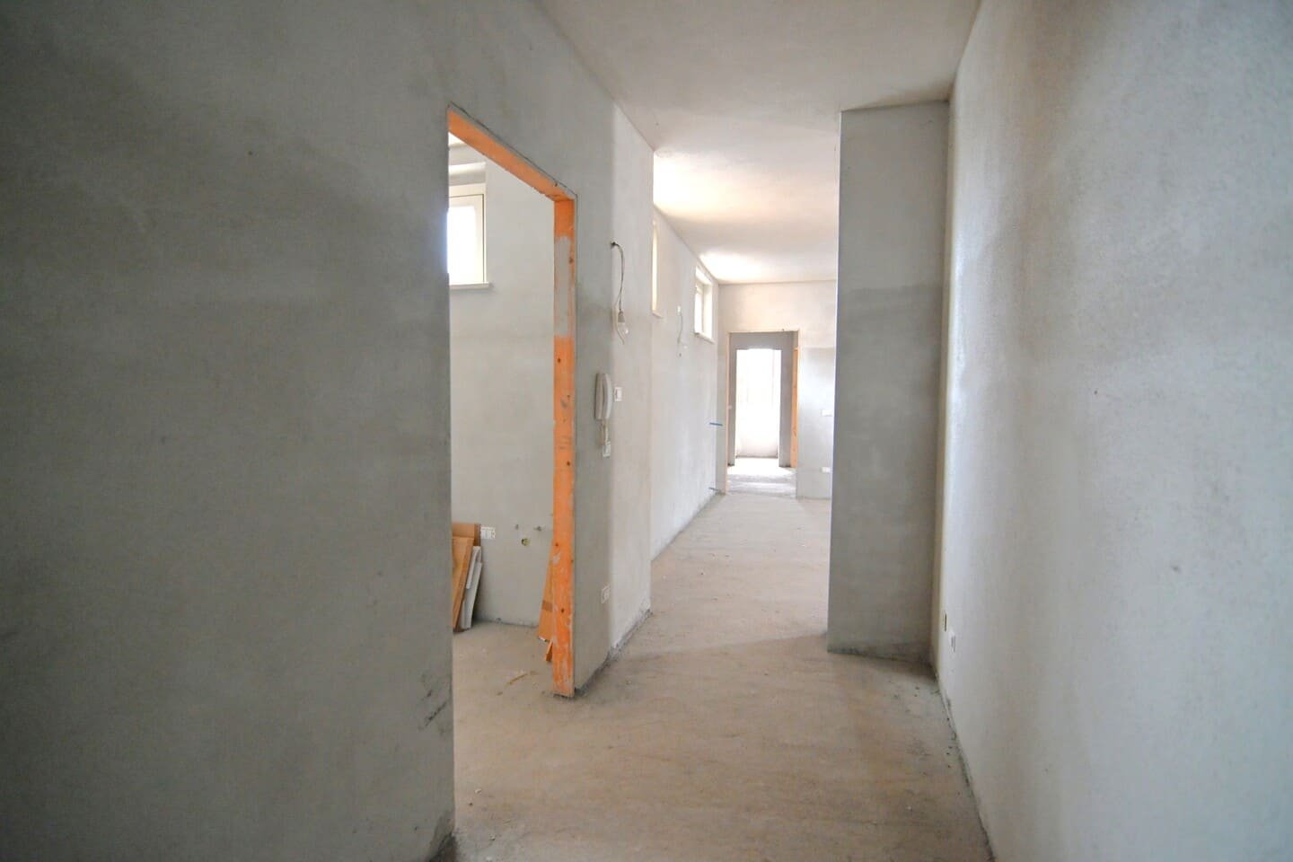 Appartamento trilocale in centro da ultimare
